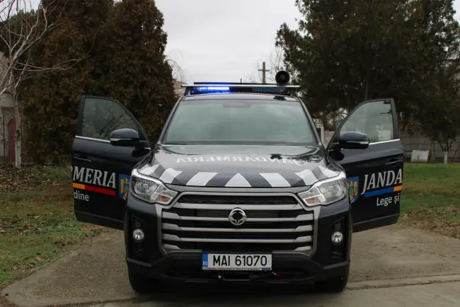 Foto FOTO. Autospecială nouă în dotarea Jandarmeriei Olt
