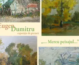 Foto Expoziţie de pictură a artistului Eugen Dumitru, pe simezele Galeriei Artis