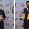 Imagine Doi poliţişti ai IPJ Olt au fost premiaţi de către IGPR