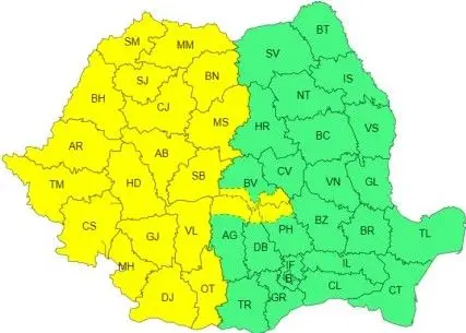Foto Avertizare Cod Galben de vânt puternic, valabilă şi pentru judeţul Olt