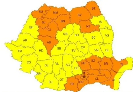 Foto Avertizare Cod Galben de vânt puternic, valabilă şi pentru judeţul Olt