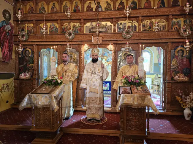 Foto FOTO. Părintele Nicolae Bălăşoiu, duhovnicul Mănăstirii Clocociov, ridicat la rang de Arhimandrit