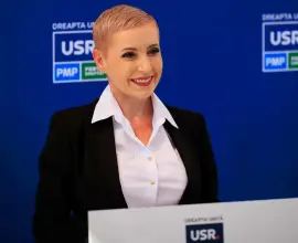 Foto Lider politic, despre candidatul USR la Slatina: Eu cred că doamna Iotu are o şansă reală să câştige voturile de pe dreapta ale slătinenilor