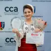 Imagine Vasia Oprea din Balş, câştigătoarea Marelui Premiu la Festivalul „Drăgan Munteanu” de la Deva