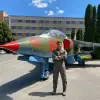 Imagine Mihai Păduroiu, slătineanul care a intrat pe singurul loc pentru civili, la Academia Forțelor Aeriene Henri Coandă. Viseară să piloteze F-16