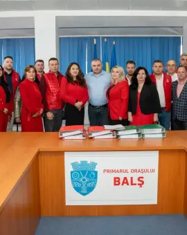 Foto Cătălin Rotea şi-a depus candidatura pentru noul mandat de primar al Balşului