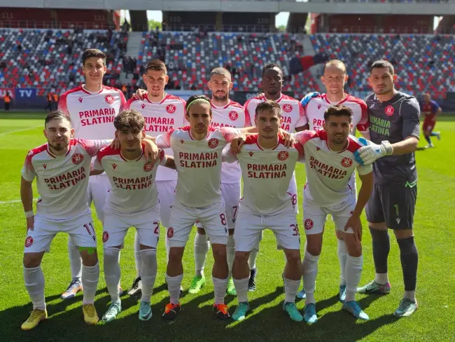 Foto CSM Slatina pierde meciul din deplasare cu CSA Steaua Bucureşti