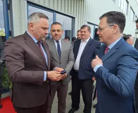 Foto  Ministrul Economiei, la inaugurarea Hengst Balş: Companiile de familie din Germania sunt cele mai rezistente și dau o putere deosebită economiei Germaniei. Mă gândeam cum să facem să transferăm această experiență și către IMM-urile din România 