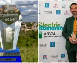 Foto Primarul Emil Moţ a primit pentru Slatina premiul Best Electric City 2024 (FOTO)