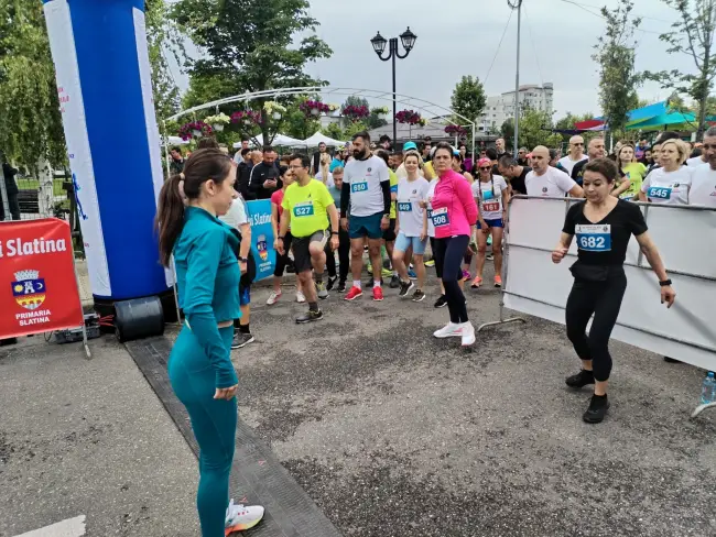 Foto Participare numeroasă la ediţia a cincea a Slatina City Run. Primar: O să încercăm să o extindem (FOTO)