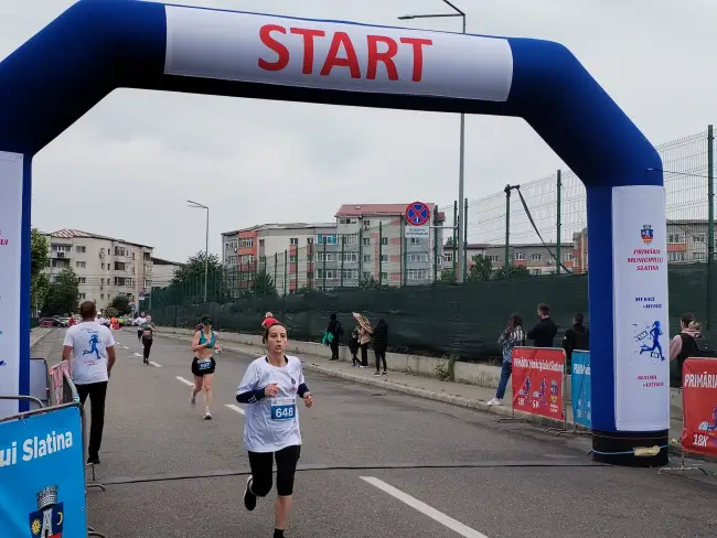 Foto Participare numeroasă la ediţia a cincea a Slatina City Run. Primar: O să încercăm să o extindem (FOTO)