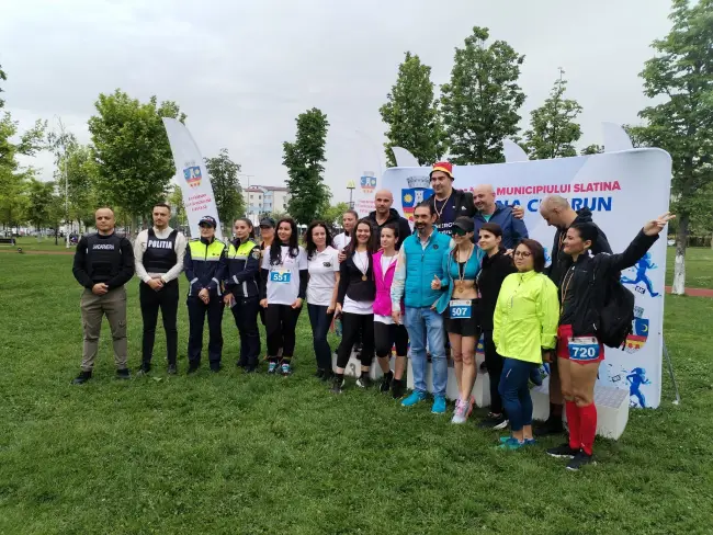 Foto Participare numeroasă la ediţia a cincea a Slatina City Run. Primar: O să încercăm să o extindem (FOTO)