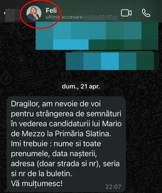 Foto Elevi folosiţi de PNL în campania electorală de la Slatina