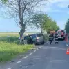 Foto Accident cu trei maşini implicate la Deveselu. Patru persoane au ajuns la spital