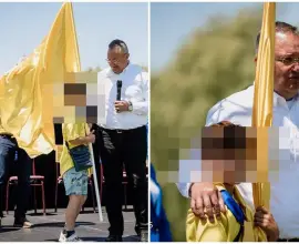 Foto Liberalii din Olt se înghesuie să se pozeze cu copii în campania electorală, deși legea interzice acest lucru. Ultimul pe listă, Emanuel Oproiu 