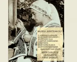 Foto Şezătoare la Muzeul Judeţean Olt. Participante din Constanţa, Cluj şi chiar din Chişinău