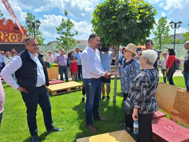 Foto Baza Sportivă „Dumitru Dobrescu” deschisă oficial la Slatina: Muzică, mâncare bună și surprize (FOTO)