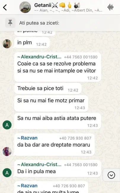 Foto Protestul tinerilor din Slatina, confiscat de candidatul PNL care şi-a trimis instigatori. Oamenii liberalului din grup sunt un jandarm şi preşedintele TNL