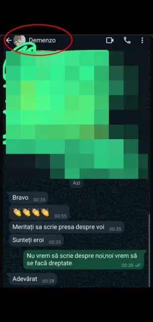 Foto Protestul tinerilor din Slatina, confiscat de candidatul PNL care şi-a trimis instigatori. Oamenii liberalului din grup sunt un jandarm şi preşedintele TNL
