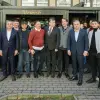 Imagine Crin Antonescu a vizitat cafeneaua familiei Memish, punct de referinţă în istoria Slatinei (FOTO)