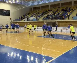 Foto CSM Slatina, eşec previzibil în deplasarea de la Corona Braşov