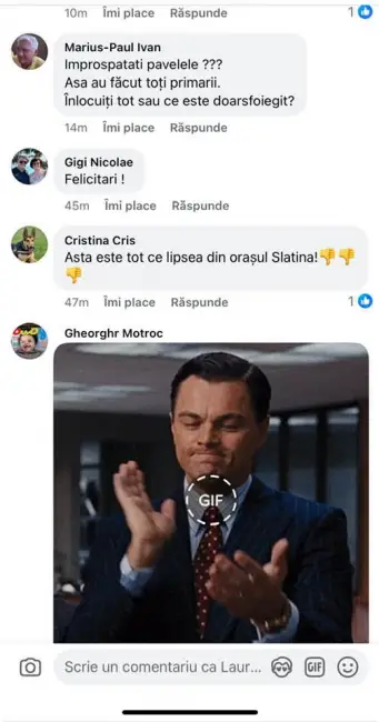 Foto Investiţie controversată, la Slatina: Primarul plantează măslini la Fântâna Speranţei şi vopseşte pavajul în albastru 