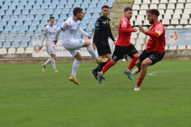 Foto FOTO. CSM Slatina câştigă meciul, din debutul în play-out, disputat cu CSC Şelimbăr