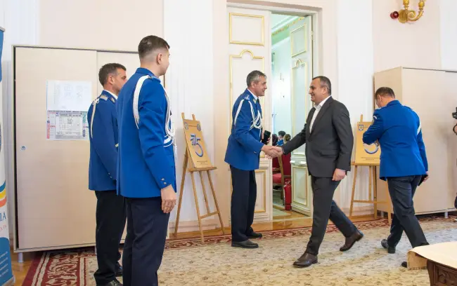 Foto Jandarmeria Română, 175 de ani de tradiție și devotament – eveniment aniversar la Slatina