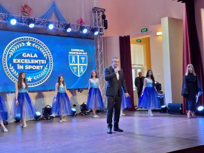 Foto CJ Olt a premiat performanţa, în cadrul Galei Excelenţei în Sport (FOTO)