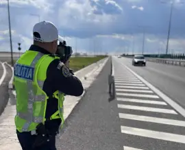 Foto FOTO. 19 permise de conducere reţinute, pe drumurile din Olt, în cadrul „Speed Marathon”