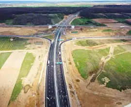 Foto Lucrările la ultimul tronson din Drumul Expres Craiova-Piteşti avansează rapid (VIDEO)