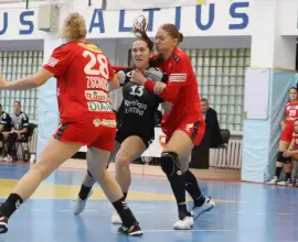 Foto CSM Slatina, înfrângere în deplasare cu Măgura Cisnădie