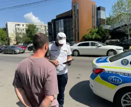 Foto Poliţiştii au aplicat 150 de sancţiuni contravenţionale pietonilor din Olt