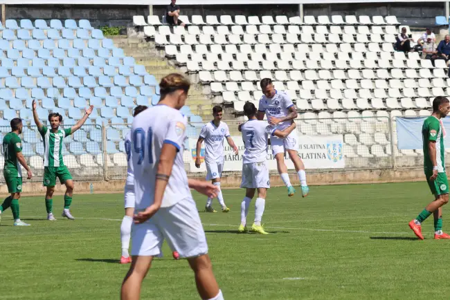 Foto CSM Slatina a câştigat, scor 3-1, ultimul meci pe teren propriu din acest sezon, contra celor de la Concordia Chiajna