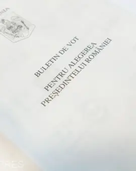 Foto Anchetă în Olt după apariția pe rețelele sociale a unui buletin de vot cu inscripţia „votat 2025” , în noaptea dinaintea alegerilor