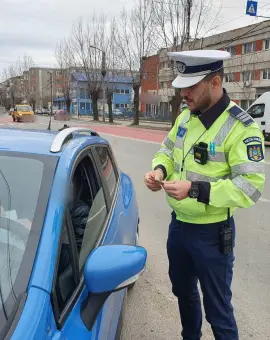 Foto Şoferiţă, din Slatina, la volan sub influenţa alcoolului