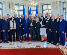 Foto Ordinul „Meritul Industrial și Comercial”, în grad de Cavaler, acordat IMM România pentru contribuția adusă la dezvoltarea sectorului IMM