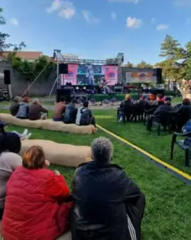 Foto „Dialogul artelor” la Slatina – Festivalul Alutus '22 a adus împreună pictura, poezia, muzica și meșteșugurile