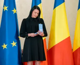 Foto Cristina Neagu a fost decorată cu Ordinul Național „Serviciul Credincios” în grad de Cavaler   