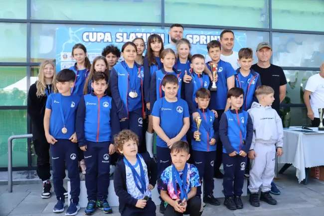 Foto FOTO. CSM Slatina a obţinut 65 de medalii la cea de-a doua ediţie a Cupei Slatinei de Sprint