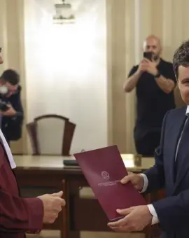 Foto CCR l-a validat pe Nicușor Dan ca Președinte al României. Luni, depune jurământul în Parlament