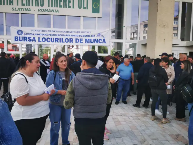 Foto Bursa Locurilor de Muncă din Slatina și Caracal, dominată de beneficiarii de ajutor social