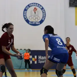 Foto CSM Slatina se salvează de la retrogradare, după cel de-al doilea meci de la baraj   