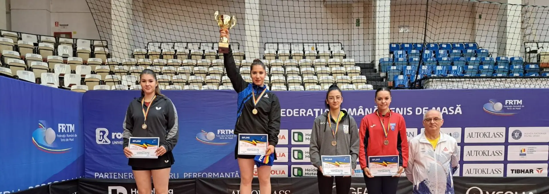 Foto Tenis de Masă | Andreea Jifcu, pe podiul la Campionatul Național Individual U19