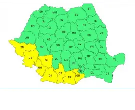 Foto Cod Galben de caniculă pentru ziua de miercuri, 4 iunie