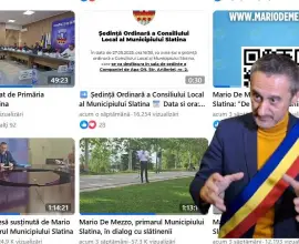 Foto Primarul Slatinei, acuzat că şterge înregistrările de pe Facebook cu şedinţele consiliului local