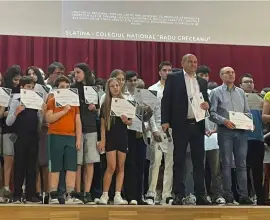 Foto „Gândește, nu derula!” – Concurs de logică la Colegiul Național „Radu Greceanu” din Slatina