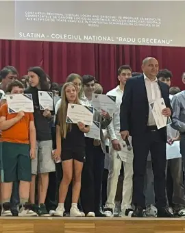 Foto „Gândește, nu derula!” – Concurs de logică la Colegiul Național „Radu Greceanu” din Slatina