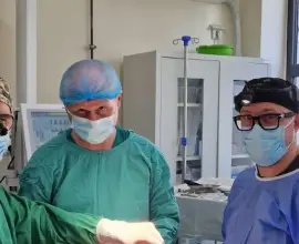 Foto Chirurgie de top la Spitalul Slatina: Tumoră de limbă extirpată și reconstrucţie, într-o intervenție de 12 ore