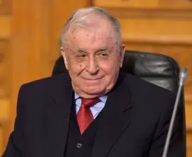 Foto Ion Iliescu, internat la terapie intensivă la spitalul SRI din Capitală